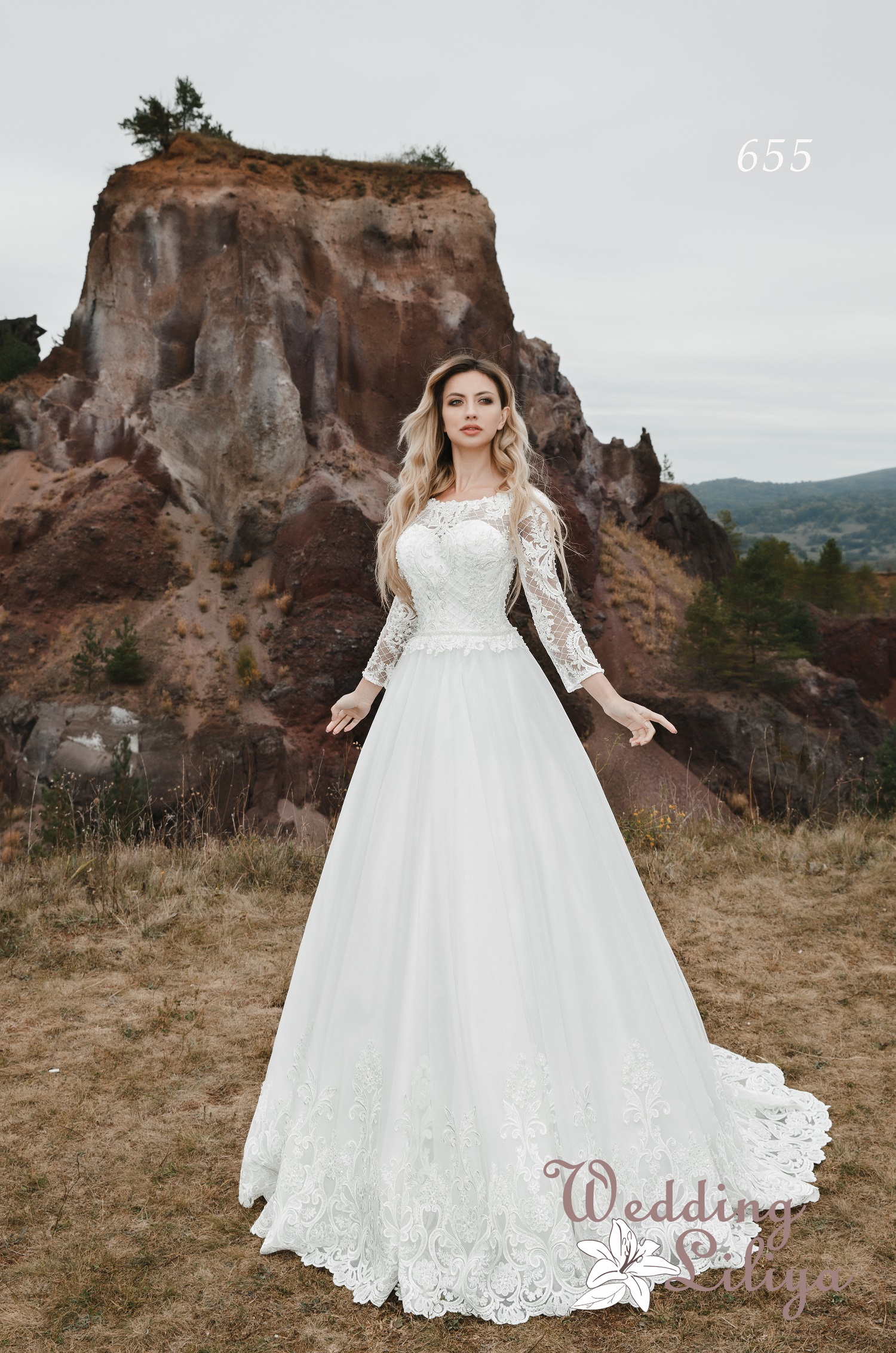 Свадебное платье №655